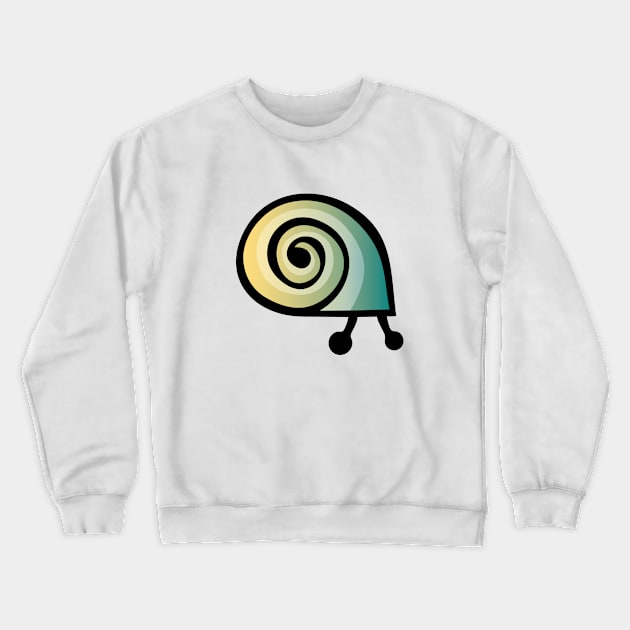 Snail Home II Crewneck Sweatshirt by majoihart